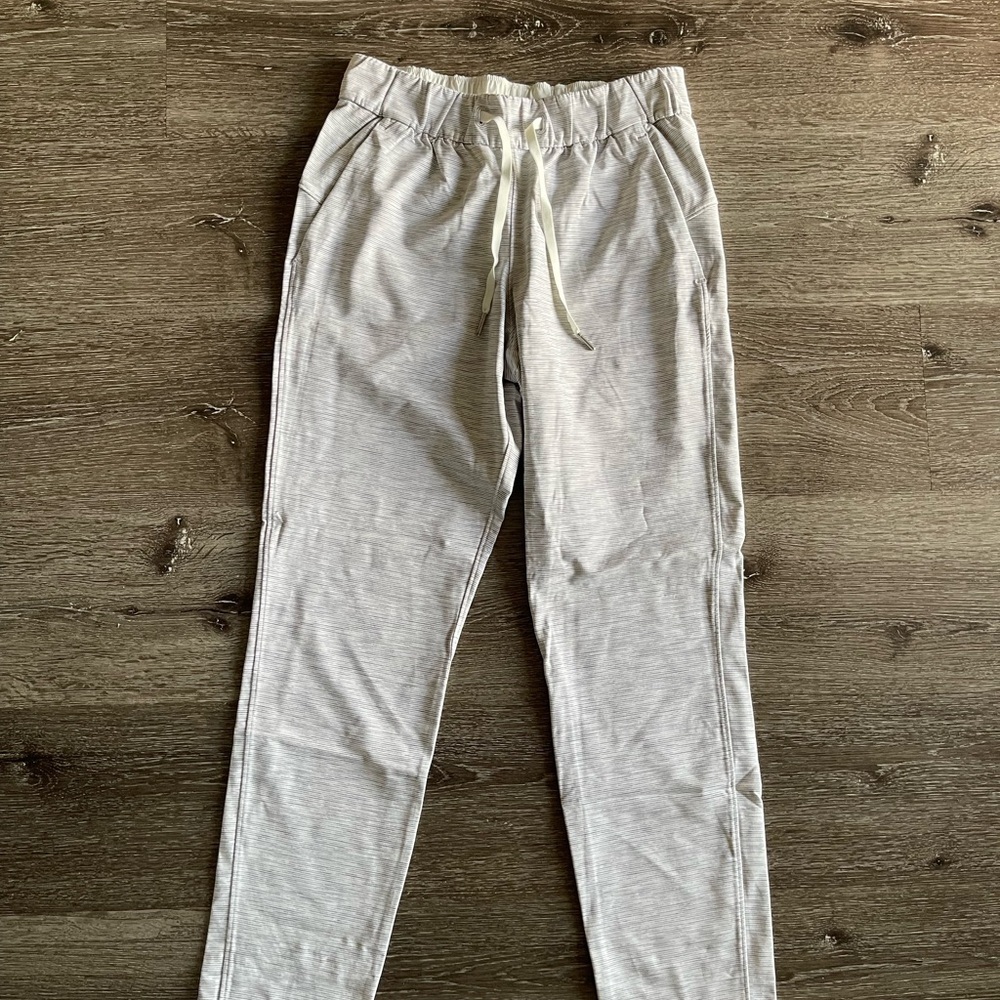 lululemon athletica Light Gray Sweatpants - Picture 1 of 5